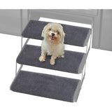RV Step Covers Wrap Around Camper RV Step Rug Step Carpet,18 Inch Width,Gray