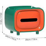 Tissue Box Covers, Tissue Holders for Facial Tissues Cube, Multi-Functional Tissue Paper Box, Space Saver, Camper Accessories for Travel Trailers