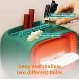 Tissue Box Covers, Tissue Holders for Facial Tissues Cube, Multi-Functional Tissue Paper Box, Space Saver, Camper Accessories for Travel Trailers