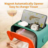 Tissue Box Covers, Tissue Holders for Facial Tissues Cube, Multi-Functional Tissue Paper Box, Space Saver, Camper Accessories for Travel Trailers
