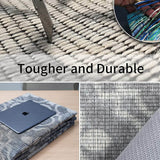 Stripes Outdoor Rugs for Patios, Outdoor Patio Rugs, Outdoor Area Rug for Patio Clearance, All Weather Outdoor Carpet for Front Porch