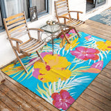 Stripes Outdoor Rugs for Patios, Outdoor Patio Rugs, Outdoor Area Rug for Patio Clearance, All Weather Outdoor Carpet for Front Porch