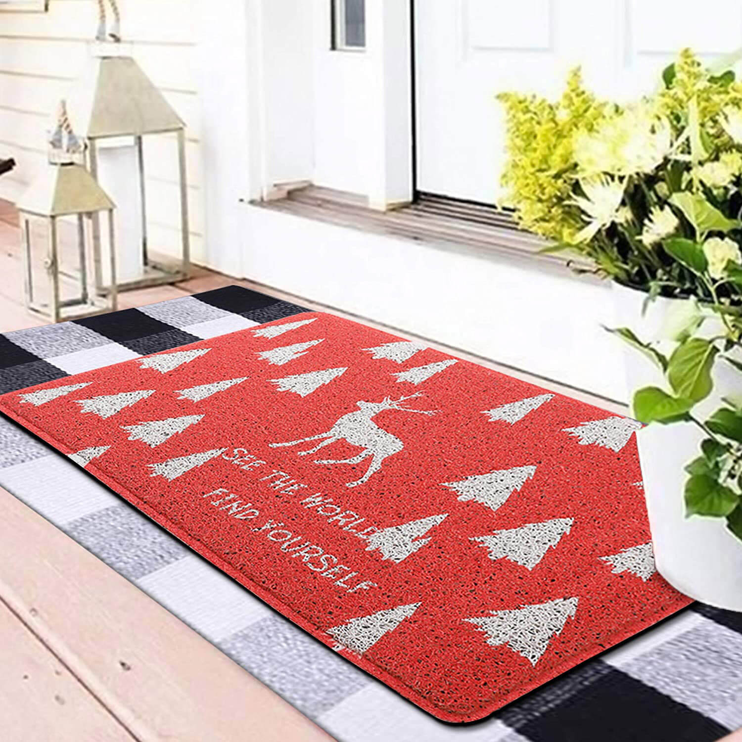 Fall Camper Door Mat – Just For Fun Flags